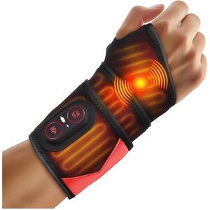 Heated Wrist Support Brace with Vibration Therapy - Cordless